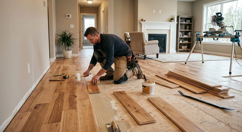 Engineered Wood Installation in West Bend, WI