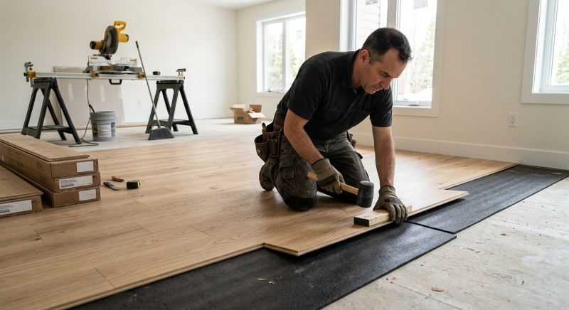 Engineered Wood Installation in West Bend, WI