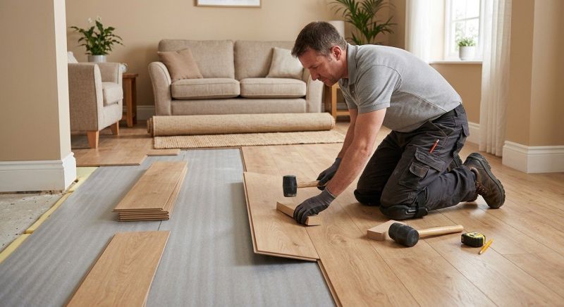 Laminate Floor Installation in Cedarburg, WI