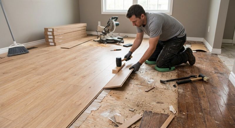 Laminate Floor Installation in Washington County, WI