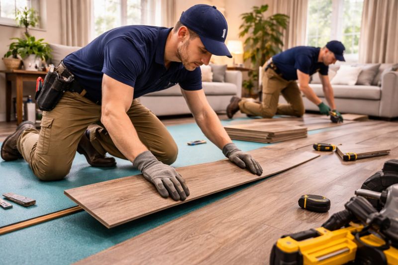 Laminate Floor Replacement in Grafton, WI