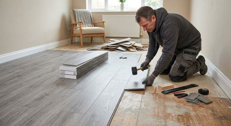 Laminate Floor Replacement in Mequon, WI