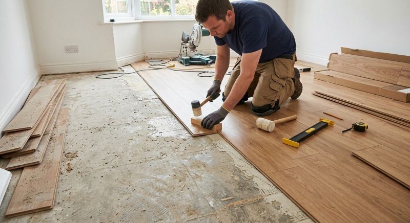 Laminate Floor Replacement in Mequon, WI
