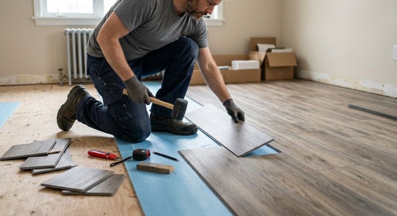 Linoleum Floor Installation in Ozaukee County, WI
