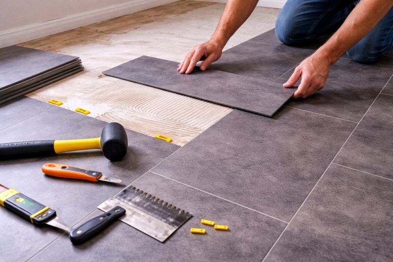 Luxury Vinyl Tile Installation in Germantown, WI