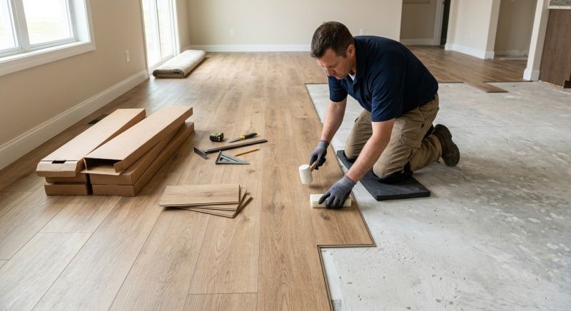 Luxury Vinyl Tile Installation in Mayville, WI