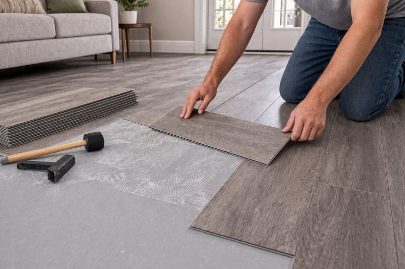 Luxury Vinyl Tile Installation in Ozaukee County, WI