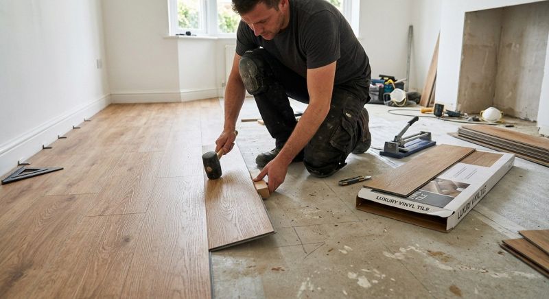 Lvt Flooring Installation in Fredonia, WI