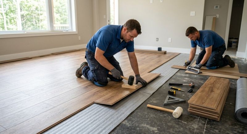 Vinyl Flooring Installation in Menomonee Falls, WI
