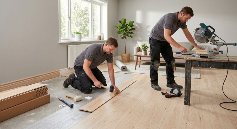 Wood Laminate Installation in West Bend, WI